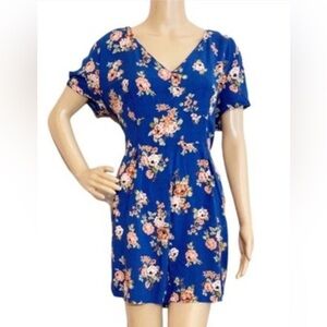 Xhilaration Floral Romper Size Large